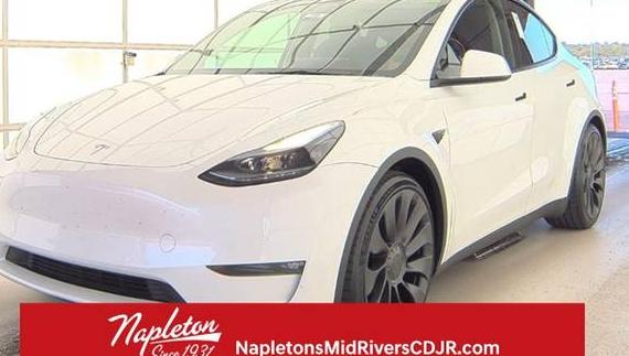 TESLA MODEL Y 2022 7SAYGDEF0NF542469 image